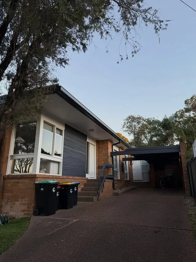 Brick home and roofline at the Beacon Hill guttering project